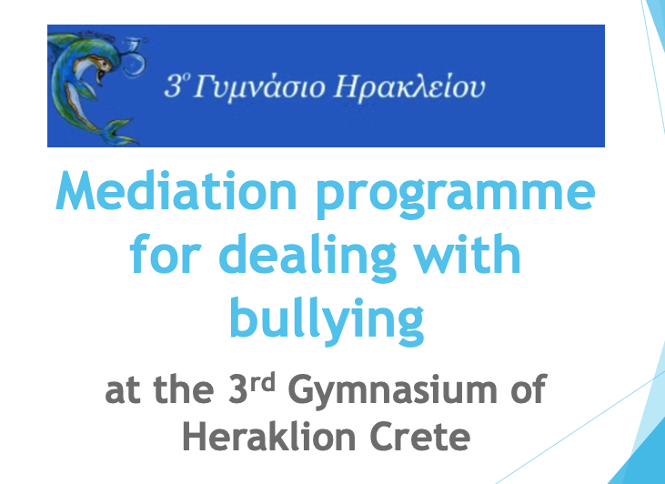 Mediation Programme for Reducing Bullying